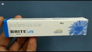 Brite Lite Cream  Kojic Acid dipalmitate amp glycolic acid Cream  Brite Lite Cream Uses Benefits [upl. by Nishom]