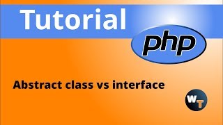 php Classes  Abstract class vs interface [upl. by Ihtac169]