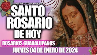 EL SANTO ROSARIO DE HOY JUEVES 04 DE ENERO DE 2024💖MISTERIOS LUMINOSOS♥️SANTO ROSARIO DE HOY [upl. by Eneirda]