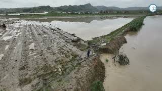 Alluvione a Rivalta Bormida Alessandria 28 Ottobre 2024 [upl. by Karr]