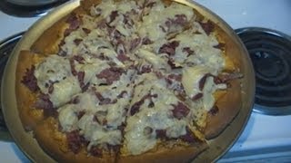 Whats for Dinner Ruben Pizza Noreens Kitchen [upl. by Kenaz192]