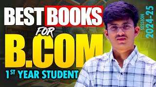 Bcom 1st Year Books  BCom 1st Sem Books  202425 [upl. by Ynes]