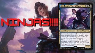 What are the best EDH cards for Yuriko the Tigers Shadow  Ninja Tribal Combat Combo 2730 [upl. by Uel]