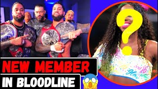 NEW MEMBER IN BLOODLINE😱 wwe bloodline  bloodline storyline wwe  Roman reigns  Naomi wwe [upl. by Adiell370]