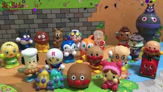 Anpanman Characters and Lyricsアンパンマン ソングアンパンマンのマーチ [upl. by Nnilsia508]