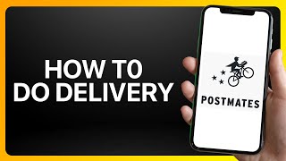 How To Do Postmates Delivery Tutorial [upl. by Aramak]