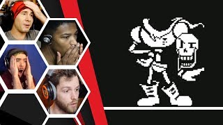 Lets Players Reaction To Killing Papyrus  Undertale Genocide [upl. by Lsil]