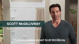 Scott McGillivray  Bath Fitter Alberta [upl. by Nnawaj49]