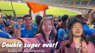 Double super over  1st experience watching cricket live in the stadium  3rd T20 Ladakhi Vlogger [upl. by Adnuahsar]