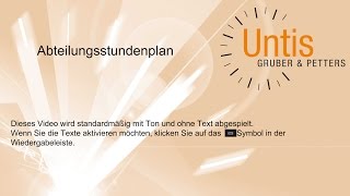 Untis Abteilungsstundenplan [upl. by Kiraa391]