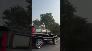 Scorpio modified car 🦅  full black modified car modified scorpio scorpiolover mahindrascorpio [upl. by Sigler]