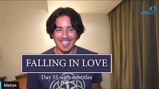 Day 55 FALLING IN LOVE Matias De Stefano  with subtitles [upl. by Ylrbmik]