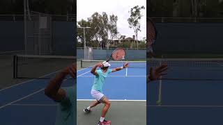 Top US Recruit VS D1 Recruit tennis shorts [upl. by Brod]