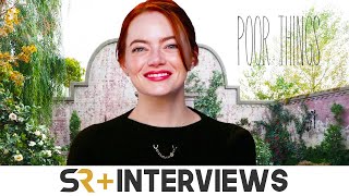 Poor Things Interview Emma Stone Breaks Down Her Collaborative Relationship With Yorgos Lanthimos [upl. by Nnylarac]