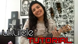 UKULELE TUTORIAL  Dói sem tanto da anavitória  por Vick [upl. by Qifahs348]