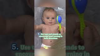 Torticollis in Babies 7 Tips to Help Treat and Prevent This Condition shorts [upl. by Jenkel]