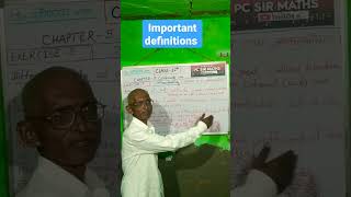 Class 12 maths Chapter 5 Continuity and Differentiability important definitions of Differentiability [upl. by Nahtiek]