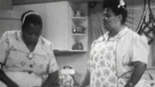 Blackface Ruby Dandridge and Hattie McDaniel 1952 [upl. by Nylirek]