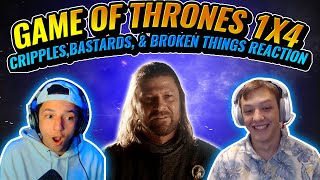 FIRST TIME WATCHING GAME OF THRONES 1x4 quotCripples Bastards and Broken Thingsquot POWER PLAYS [upl. by Rambert552]