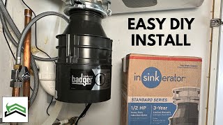 How To Install A Garbage Disposal  InSinkErator Badger 5500 Series [upl. by Teagan323]