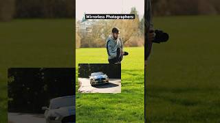 DSLR vs Mirrorless Photographers photographer photography camera photographerlife [upl. by Cornel]