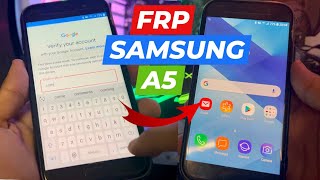 Samsung A5 Frp Bypass  A520F Google Account Remove [upl. by Lawtun404]