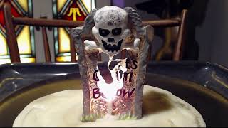 Fiery Highlights  Grim Gravestone Candle TimeLapse [upl. by Hagi629]