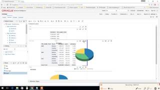 OBIEE 12 C Analysis Tutorial part3Pivot Table Pie Chart and Dashboard [upl. by Nelli]