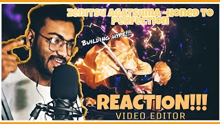 VIDEO EDITOR REACTS TO Zenitsu Agatsuma Honed to Perfection ASMVAMVMusic Video ReactionReview [upl. by Mattie175]