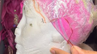 Make a mould for your Cosplay or Drag wig [upl. by Kinzer]