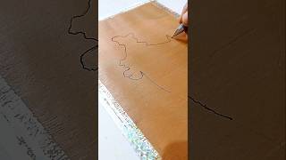 INDIA easy painting easy art ideas drawing art painting trending shorts bts viralvideo new [upl. by Calvano]