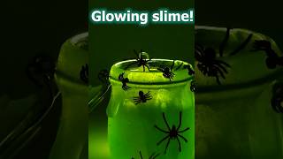 This Slime GLOWS IN THE DARK  Halloween Idea [upl. by Tsirc]