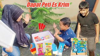 Anak Lucu Dan Mama Makan Es Krim Spongebob Patrick dan Elsa [upl. by Ayoral87]