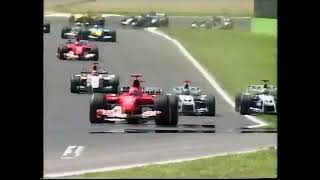 Imola 2004 GP Lämmittelykierros  Startti  Ensimmäinen kierros [upl. by Weiler548]