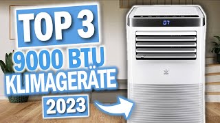 Beste mobile KLIMAGERÄTE 9000 BTU 2024  Top 3 mobile Klimageräte mit Abluftschlauch 9000 BTU [upl. by Assi]