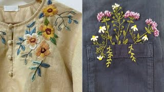 Hand EmbroideryStunning hand Embroidery Designs [upl. by Jamal211]