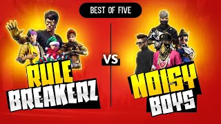 Noisy Boyz vs Rulebreakerz Clashsquad  4 vs 4  Friendly Battle😍baipclive [upl. by Blackmore]