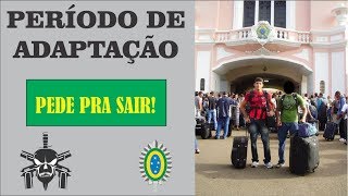 Como superar o período de ADAPTAÇÃO em uma Escola Militar pressão psicológica rotina etc [upl. by Eelarbed]