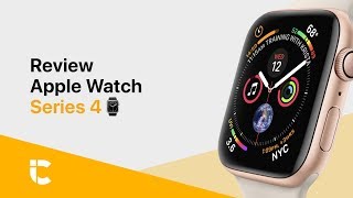 Apple Watch Series 4 review hoe bevalt het grotere scherm [upl. by Aland]