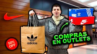 DE COMPRAS EN LOS OUTLETS 2024 zapatillas ropa y más [upl. by Anehsat]