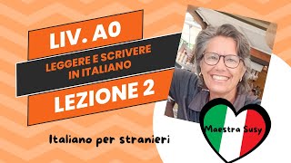 ITALIANO PER STRANIERI  A0  Lezione 2  LETTERA D [upl. by Haimaj]