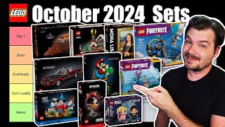 Ranking All New LEGO Sets Releasing October 2024 [upl. by Takeo]