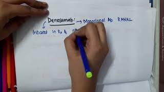 denosumab mp4  Pharmacology [upl. by Scheld]