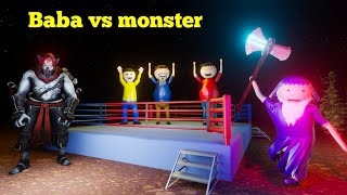 baba vs monsters part 1  gulli bulli song  baba vs monsters  gulli bulli baba vs monsters [upl. by Frieder]