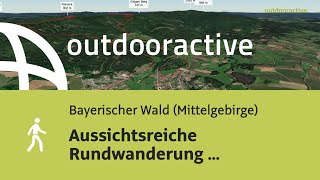 Wanderung im Bayerischen Wald Mittelgebirge Aussichtsreiche Rundwanderung [upl. by Ashby]