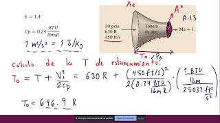 Ejercicio Tobera Convergente [upl. by Wehrle]