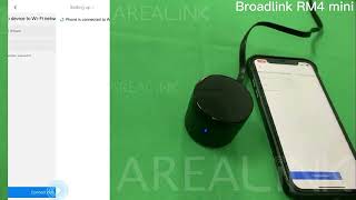 Broadlink RM4 Mini IR Wifi Smart Switch Universal Remote Control [upl. by Ecargyram]