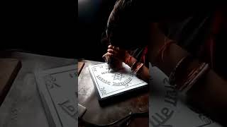 granite engraving by anuradha harendraartpoint stone shortsfeed art artist marble ytshort [upl. by Aras]