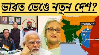 ভারত ভেঙ্গে নতুন দেশ আমেরিকার চাল। কি প্রস্তাব দিলেন Mizorams Chief Minister [upl. by Aeila]