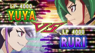 Action Duel  Yuya VS Ruri [upl. by Mohandas369]